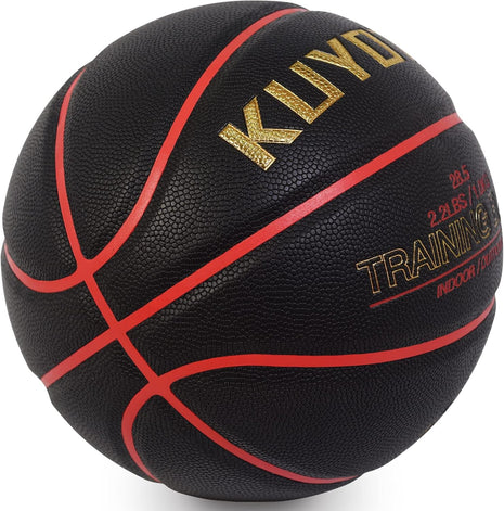 2.2LBS Weighted Heavy Size 6 28.5" Basketball Training Equipment Basketball PU Leather Indoor Outdoor for Women Youth Improving Ball Handling Dribbling Passing Skill (Deflated)