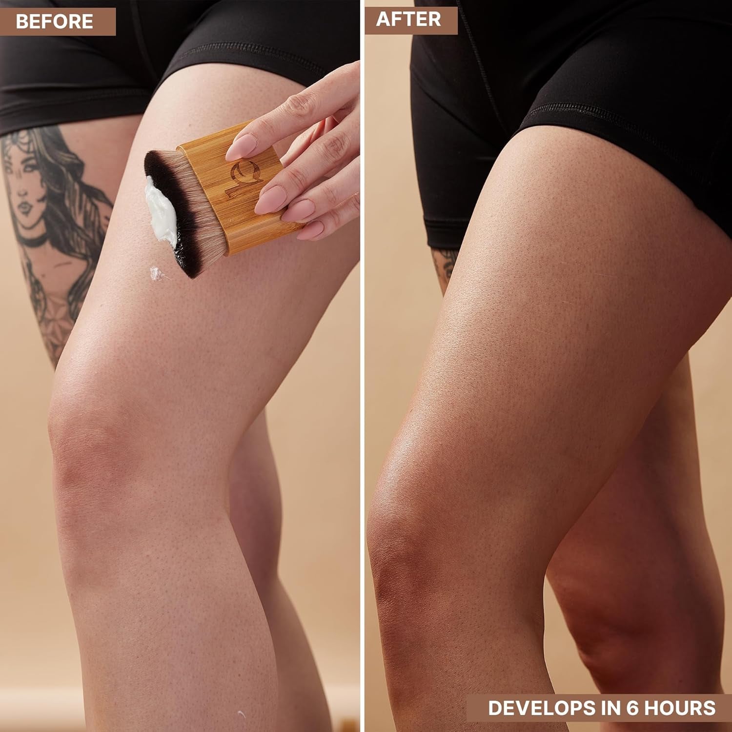 Self Tanner USA Made with Natural &amp; Organic Ingredients, Moisturizing Self