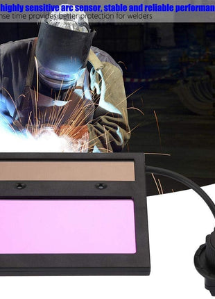 Solar Auto Darkening Welding Lens Panel Welding Helmet Mask Automation Filter Shade Eyes Goggles (TX500C)