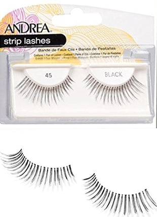 Lashes Strip Style 45 Black (6 Pack)