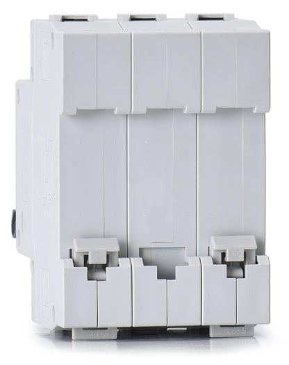 3 Pole DIN Rail Mount Circuit Breaker, 40 Amp 240V AC Miniature Circuit Breaker, Thermal Magnetic Trip AC Disconnect Switch MCB C40
