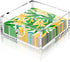 Cocktail Napkin Holder 5X5, Acrylic Cocktail Napkin Holder for Table, Clear Beverage Holder Square Rectangle for Dinner, Kitchen, Bathroom, Restaurant, Bar (Ultimate, 1 Pack)