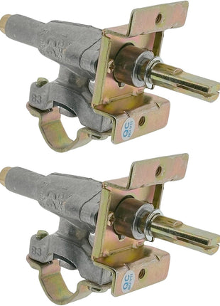 2-Pack Burner Control Valve for Blackstone Grill Griddle OEM Replacement Parts Gas Valve (Propane(Lp))