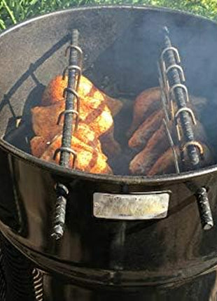 4Pc 9" Heavy Duty & Thick Stainless Steel Meat Processing Butcher Hook - Wild Game, Smoking Ribs BBQ Large Fish, Hunting, Carcass Deer Hanging S-Hook Excellent Quality 9Mm Thick