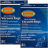 Replacement Micro Filtration Vacuum Cleaner Dust Bags Made to Fit Eureka, Beam, Electrolux, Star-Brute, Kenmore, Mastercraft, Nutone, Central Vacuum Machines 6 Bags