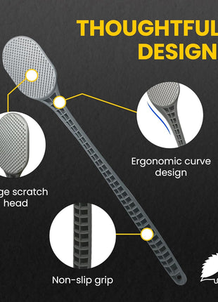 The Ultimate Back Scratcher, Scalp Massager, Back Massager & Exfoliator Large Scratch Surface, Gifts for Men Women, Itch & Sunburn Reliever - an All Body Scratcher Gives a Deep Soothing Scratch