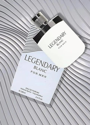 LEGENDARY BLANC Cologne for Men Eau De Parfum Woody Aromatic Fragrance 3.4Oz/100Ml, Natural Spray, Long Lasting