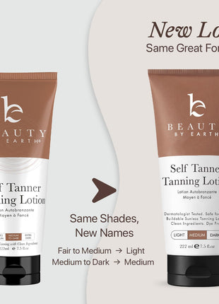 Self Tanner USA Made with Natural & Organic Ingredients, Moisturizing Self