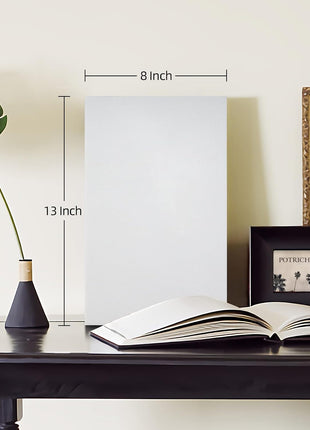 Photo Album for 4X6 300 Horizontal Pockets Linen Cover Small Capacity Picture Book for Family Wedding Baby and Anniversary (White)