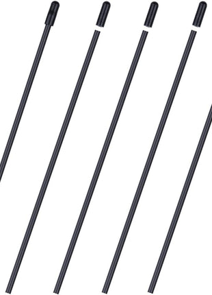 5PCS  Plastic Antenna Tube with Cap Black for RC Remote Control Vehicles FPV Drone Quadcopter Multicopters Boats 2.4G Receiver
