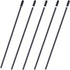 5PCS  Plastic Antenna Tube with Cap Black for RC Remote Control Vehicles FPV Drone Quadcopter Multicopters Boats 2.4G Receiver