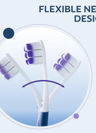 Gum Expert Ultra Soft Toothbrush Pack, Extra Soft Toothbrush for Sensitive Gums, Bleeding and Irritation, 2 Pack