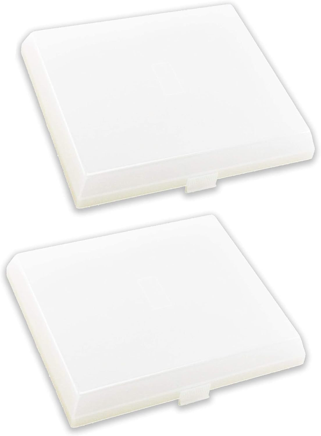 2-Pack AP5609551 8’’ X 7’’ Light Cover Compatible with Nutone, Broan, Kenmore (S97011813) Bathroom Vent Fan Light– Made from Heavy Duty Plastic(Upgraded Version)