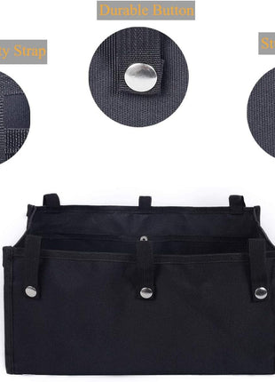 Large Rollator Walker Basket, under Seat Rollator Bag, Walker Basket for Four Wheel Rollator, Reusable Basket Carry Insert for Women Men Seniors