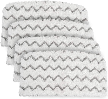 4 PCS Replacement Pads Accessory for Shark Steam Mop S1000, S1000A, S1000C, S1000WM, S1001C, S2001 Dirt Grip Pads, Microfiber Washable &amp; Reusable