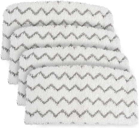 4 PCS Replacement Pads Accessory for Shark Steam Mop S1000, S1000A, S1000C, S1000WM, S1001C, S2001 Dirt Grip Pads, Microfiber Washable & Reusable