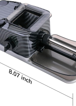 Electric Cones Rolling Machine, Automatic Cigarette Rolling Machine, Pre Roll Machine for King Size, Automatic Pre Rolled Cones Filling Maker + Pre-Roll Cone Holder Cigarette Case