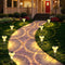 Solar Lights Outdoor, 8 Pack Mushroom Lights outside Waterproof, Solar Powered LED Lighting for Garden, Yard, Landscape, Path, Pathway, Lawn, Walkway, Driveway, Backyard Decor (Warm White)