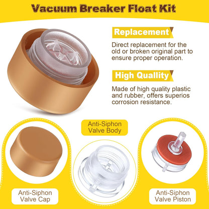 2 Pack Vacuum Breaker Float Kit, Vacuum Breaker, anti Siphon Valve Repair Kit, Vacuum Breaker Repair Kit Compatible with Woodford RK-17VB Model 17 Wall Faucets for anti Siphon Valves