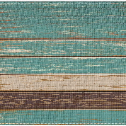 Farmhouse Placemats Set of 4, 12X18 Inch Vintage Green and Brown Art Painting Table Mats for Outdoor Home Party Kitchen Dining Decoration