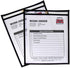Stitched Shop Ticket Holders, Both Sides Clear, 8.5 X 11 Inches, 25 per Box (46911)