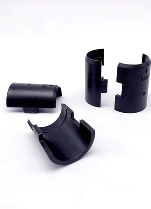Wire Shelf Clips for 3/4 Inch Post - 90Pack 45Pairs of Wire Rack Lock Clip(3/4"D X 5/4"H) Replacements for Metal Shelving Sleeves System, Plastic Parts for Stability and Layer Spacing Adjustment