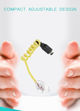 Game Boy External Lights Illumination LED Lamps for GBC GBP Gameboy Color and for Gameboy Pocket Console, White Light (Yellow)