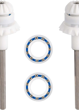 2 Packs Pool Cleaner Parts for MX8 MX8EL MX6 MX6EL Elite, Pool Cleaner Drive Shaft Tune-Up Accessories Assembly Pool Cleaner Replacement Parts for Zodiac, with Pool Engine Wheel Bearing