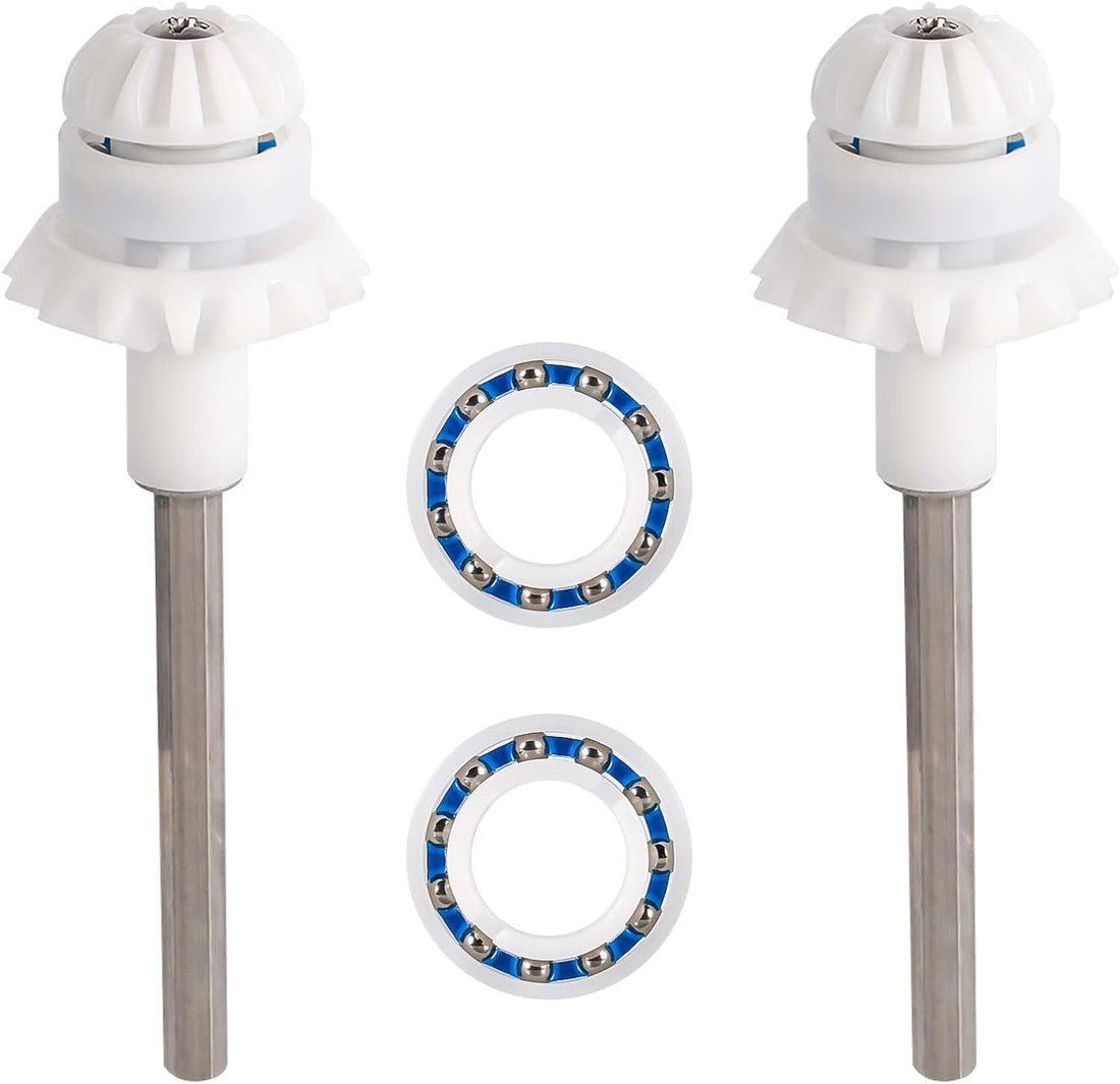 2 Packs Pool Cleaner Parts for MX8 MX8EL MX6 MX6EL Elite, Pool Cleaner Drive Shaft Tune-Up Accessories Assembly Pool Cleaner Replacement Parts for Zodiac, with Pool Engine Wheel Bearing