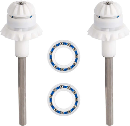 2 Packs Pool Cleaner Parts for MX8 MX8EL MX6 MX6EL Elite, Pool Cleaner Drive Shaft Tune-Up Accessories Assembly Pool Cleaner Replacement Parts for Zodiac, with Pool Engine Wheel Bearing