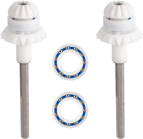 2 Packs Pool Cleaner Parts for MX8 MX8EL MX6 MX6EL Elite, Pool Cleaner Drive Shaft Tune-Up Accessories Assembly Pool Cleaner Replacement Parts for Zodiac, with Pool Engine Wheel Bearing