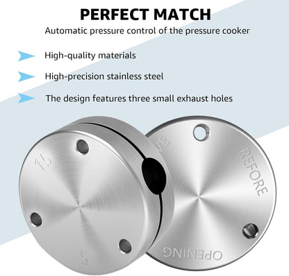 Pressure Regulator Weight Fits for All American Pressure 1930-10.5QT 15.5QT 21.5QT 25QT 30QT 41.5QT Canner/Cookers