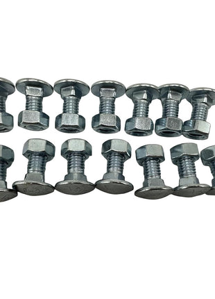 28-Pack Front & Rear Bumper Bolts Kit Stainless Cap for 1964-1972 Chevelle, Nova, Lemans, Cutlass,El Camino,Monte Carlo,Gto 4A00080-A