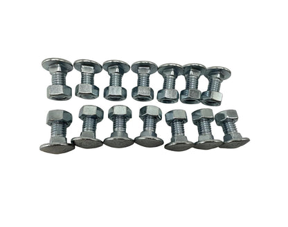 28-Pack Front &amp; Rear Bumper Bolts Kit Stainless Cap for 1964-1972 Chevelle, Nova, Lemans, Cutlass,El Camino,Monte Carlo,Gto 4A00080-A