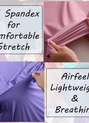 | Cotton Spandex Fabric | by the Yard | Stretchy, Breathable, Lightweight Cotton Fabric | 60" Wide Roll | Sewing | 95% Cotton, 5% Spandex (Black, 2 Yard)